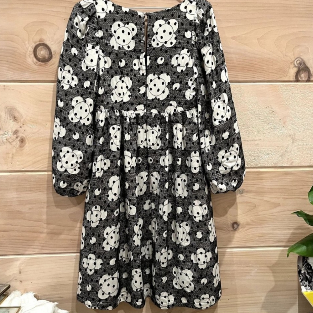 Anthropologie Retro Square Neck Babydoll Dress - Picture 8 of 16